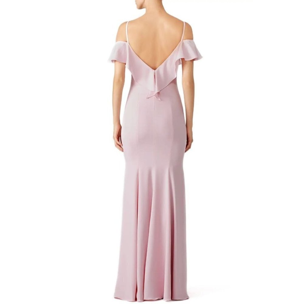 Jay Godfrey Blush Pink Christie Formal Gown $594 - Picture 4 of 12